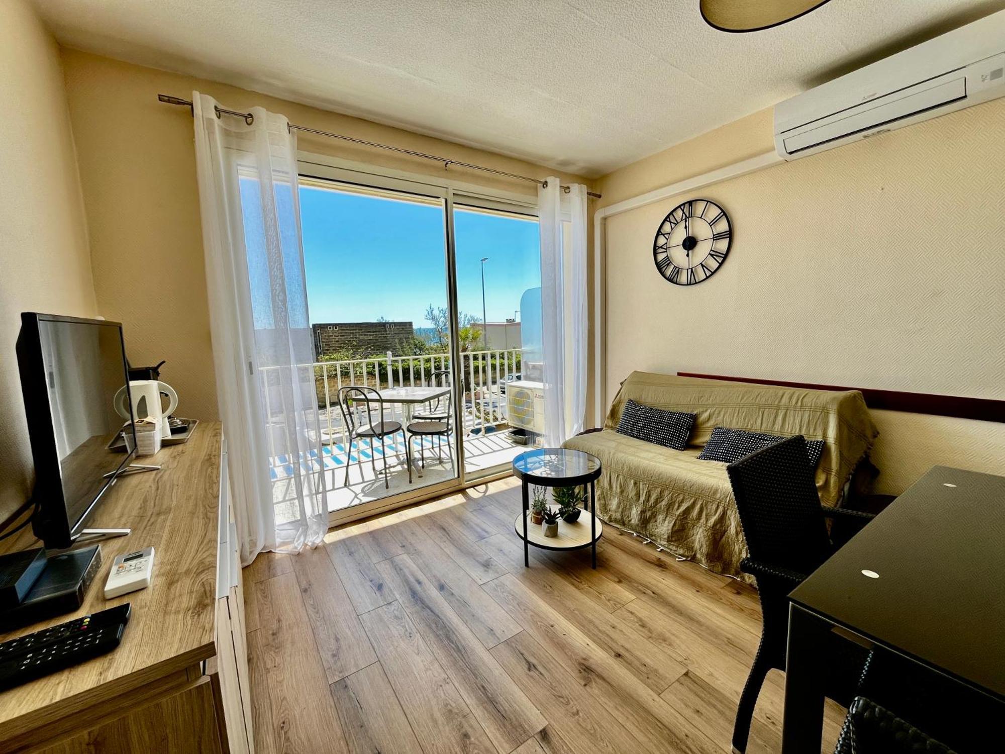 Les Sables De Palavas - T2 A 50M De La Plage - Clim, Wifi Kültér fotó